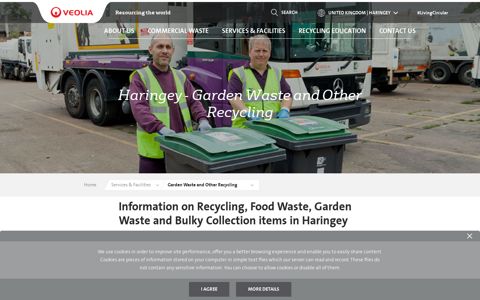 Garden Waste and Other Recycling | Veolia Haringey