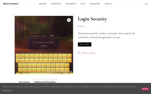 Login Security » iBeast-Projects