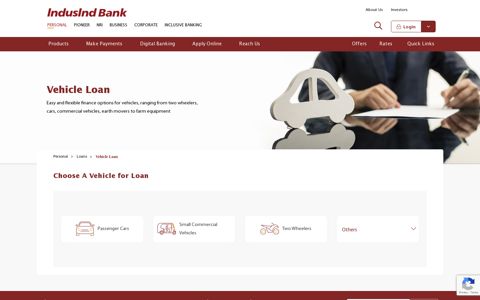 Vehicle Loan - IndusInd Bank