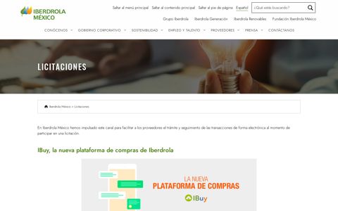 Licitaciones | Iberdrola México