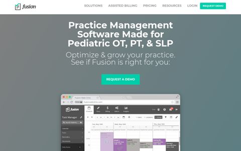 Fusion Web Clinic: Pediatric Therapy EMR Software