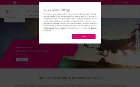 Business Smart Connect - Deutsche Telekom IoT