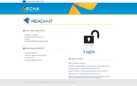 echa—reach-it