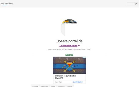 www.Josera-portal.de - Josera Portal - urlm.de
