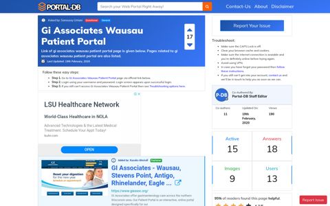 Gi Associates Wausau Patient Portal