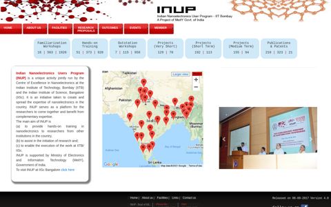 Indian Nanoelectronics User Program (INUP)