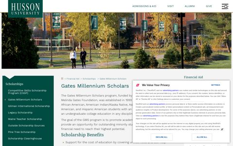 Gates Millennium Scholars - Husson University