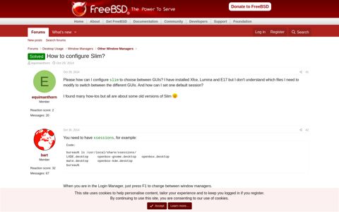 Solved - How to configure Slim? | The FreeBSD Forums