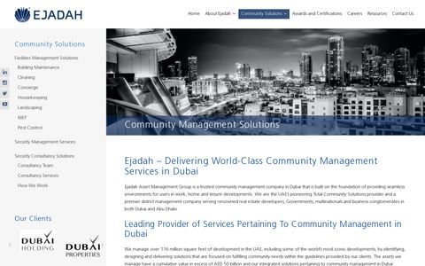 Community Management Services Dubai | Community ...