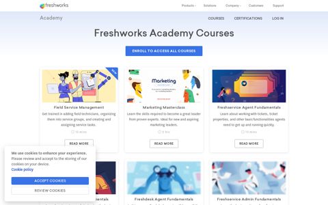 Explore Freshworks Academy Courses