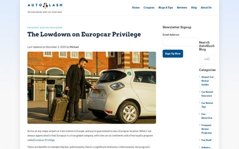 The Lowdown on Europcar Privilege | AutoSlash