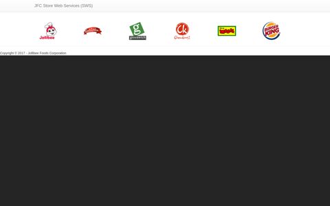 JFC Store Web Services - Jollibee Foods Corporation Group