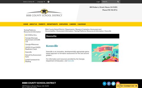 Keenville - Bibb County School District