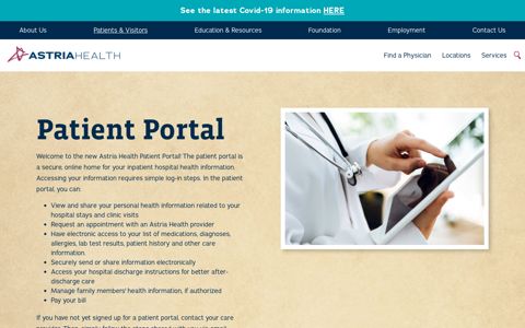 Patient Portal - Astria Health
