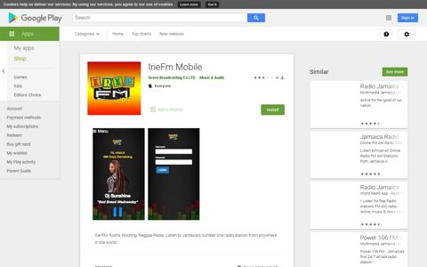 IrieFm Mobile - Apps on Google Play