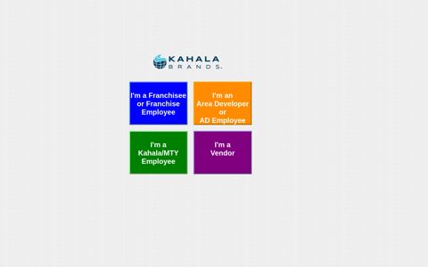 I'm a Kahala/MTY Employee