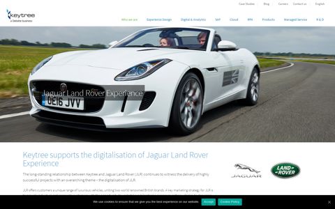 Jaguar Land Rover Experience - Keytree