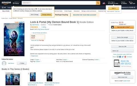 Lock & Portal (My Demon Bound Book 1) - Kindle edition by ...