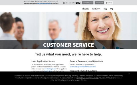 Customer Service | Lendmark Financial Services