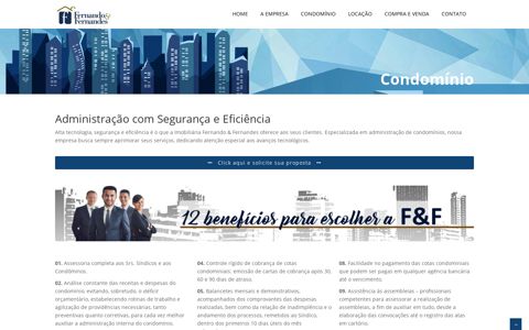 Condomínio - Fernando & Fernandes – Imobiliária