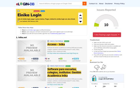Einika Login - A database full of login pages from all over the ...