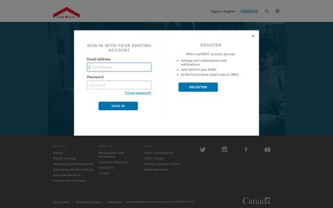 Sign In - CMHC
