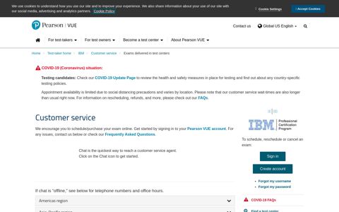 IBM Exams Delivered in Test Centers - Pearson VUE