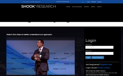 Shook Research - Featured in Forbes Magazine