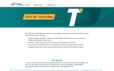 TOEFL iBT Home Edition - ETS