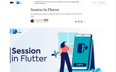 Session In Flutter. A lightweight and easy way to add… | by ...