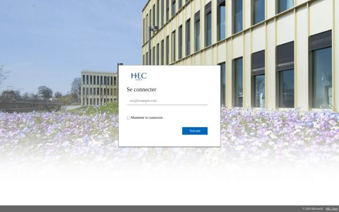 Connexion - HEC Paris