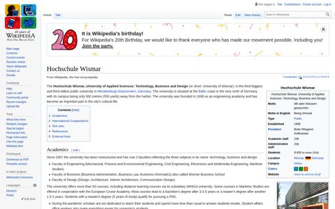 Hochschule Wismar - Wikipedia