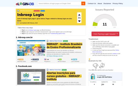 Inbraep Login - A database full of login pages from all over the ...