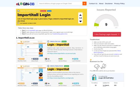 Importitall Login - A database full of login pages from all over ...