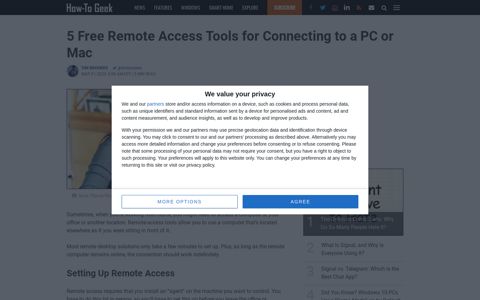 5 Free Remote Access Tools for Connecting to a PC or Mac