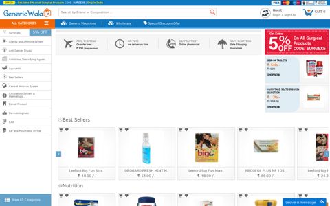 Genericwala.com: Indian Online Pharmacy | Buy Generic and ...