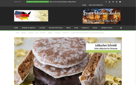 Schmidt Lebkuchen Nuremberg: Buy Lebkuchen Tins Online ...