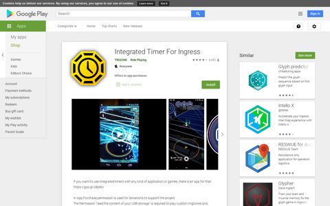 Integrated Timer For Ingress - Apps on Google Play
