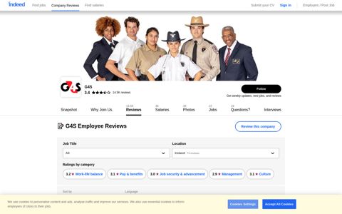 Working at G4S: 74 Reviews | Indeed.com