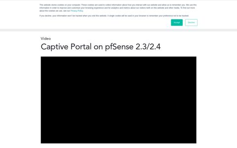 Captive Portal on pfSense 2.3/2.4 - Netgate