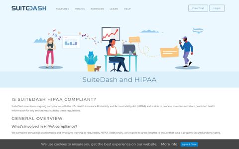 HIPAA Compliance :: SuiteDash :: White Label Client Portal ...
