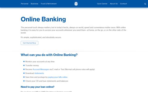 Online Banking - Lubbock National Bank