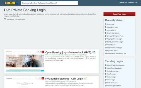 Hvb Private Banking Login - Loginii.com