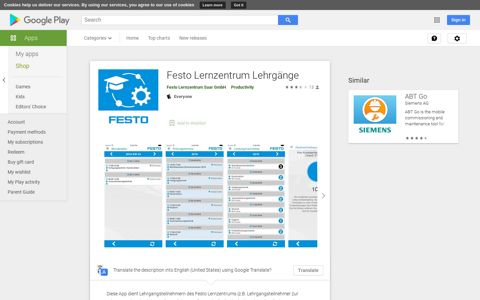 Festo Lernzentrum Lehrgänge - Apps on Google Play