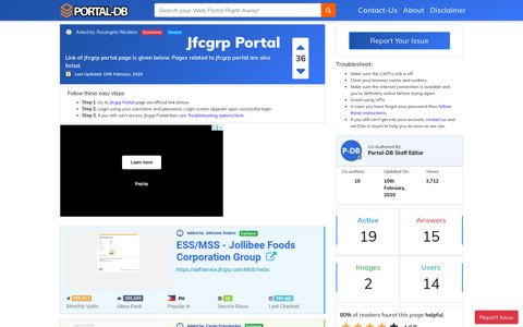 Jfcgrp Portal