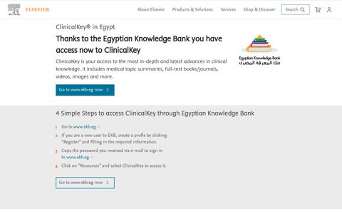 Egyptian Knowledge Bank 2 - Elsevier