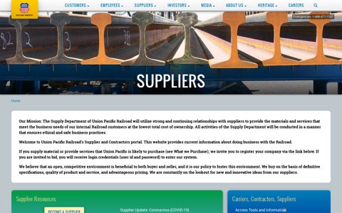 Suppliers - UP