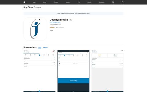 ‎Journyx Mobile on the App Store