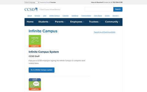 Campus Portal Information | Clark County School District