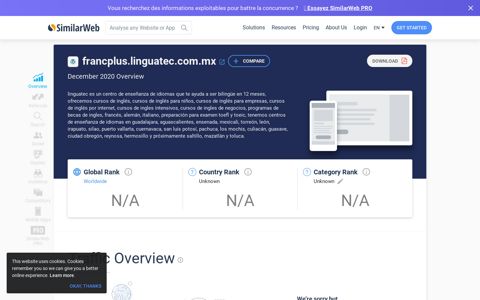 Francplus.linguatec.com.mx Analytics - Market Share Data ...